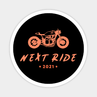 Next Bike Ride Magnet